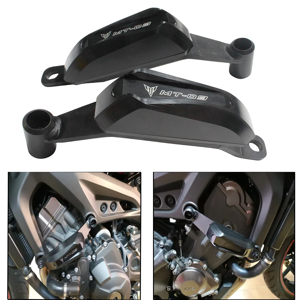 MT-09 защита двигателя анти крушение слайдер крышка протектор для Yamaha MT09 MT 09- FJ-09 Tracer 900 XSR900