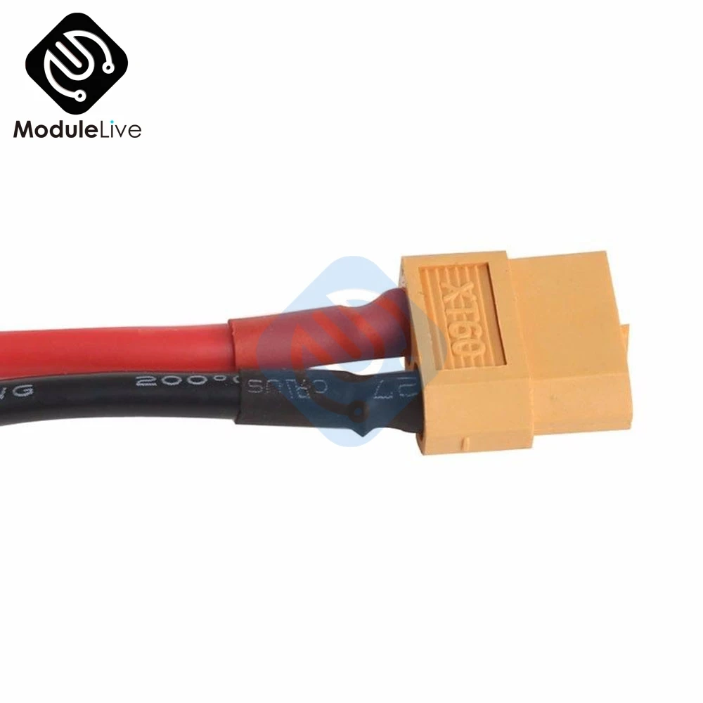 Штекерный разъем типа банан EC2 к штекеру XT60 переходник кабельная линия для