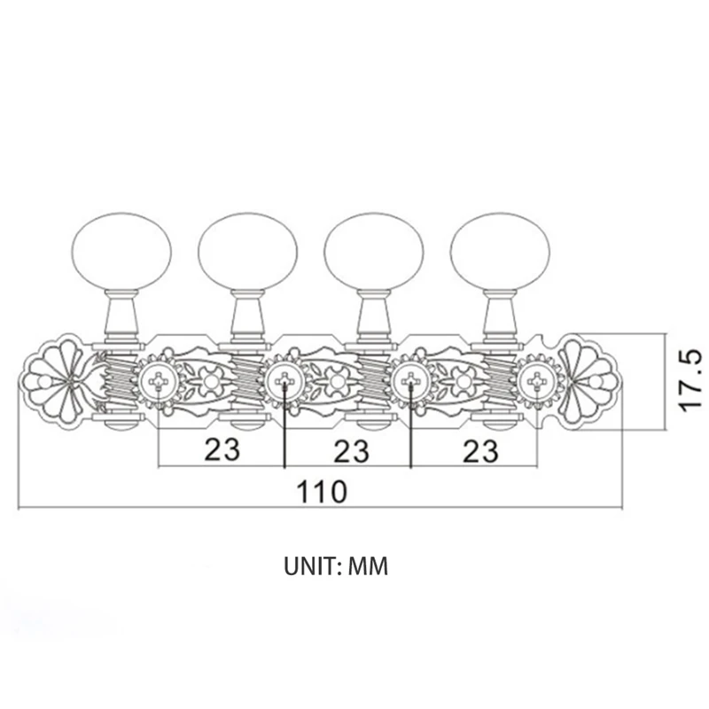 

Mandolin Tuning Keys Machine Heads Tuners Tuning Keys Pegs for Mandolin Instrument
