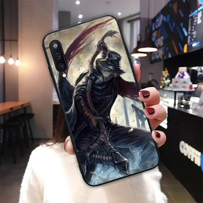 

Bloodborne Game Black Silicone Cover Case For Samsung Galaxy M 30S A6 A7 2017 2018 A10 A20 E A30S A40 A50 A70 A80 Funda