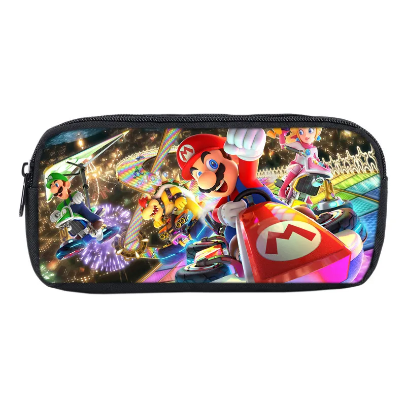 Мультфильм trousse Марио smash bros косметички Карандаш сумка для мальчиков и девочек пенал обратно в школу чехол поставки Детская сумка