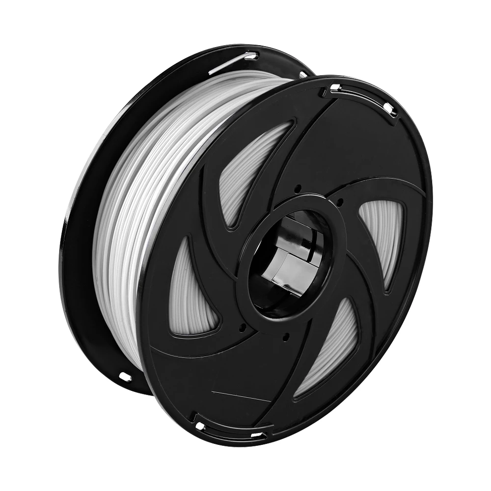 White XVICO двойной 11 Специальная цена 3D PLA 1,75 мм размер+/-0,02 мм для RepRap белый материал d'impression 3D - Color: White