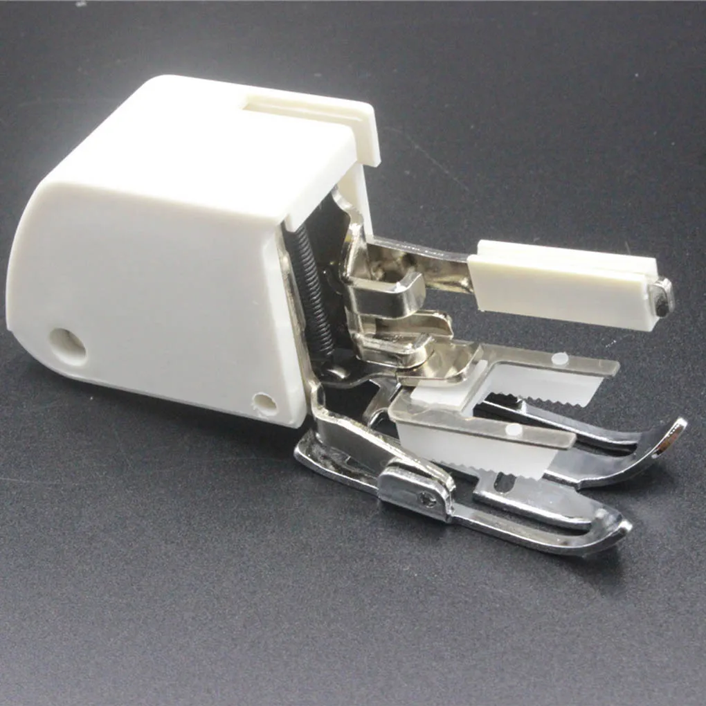 1Pcs Household Sewing Machine Parts Side Cutter Overlock Presser Foot Press Feet For All Low Shank Singer Janome Brother