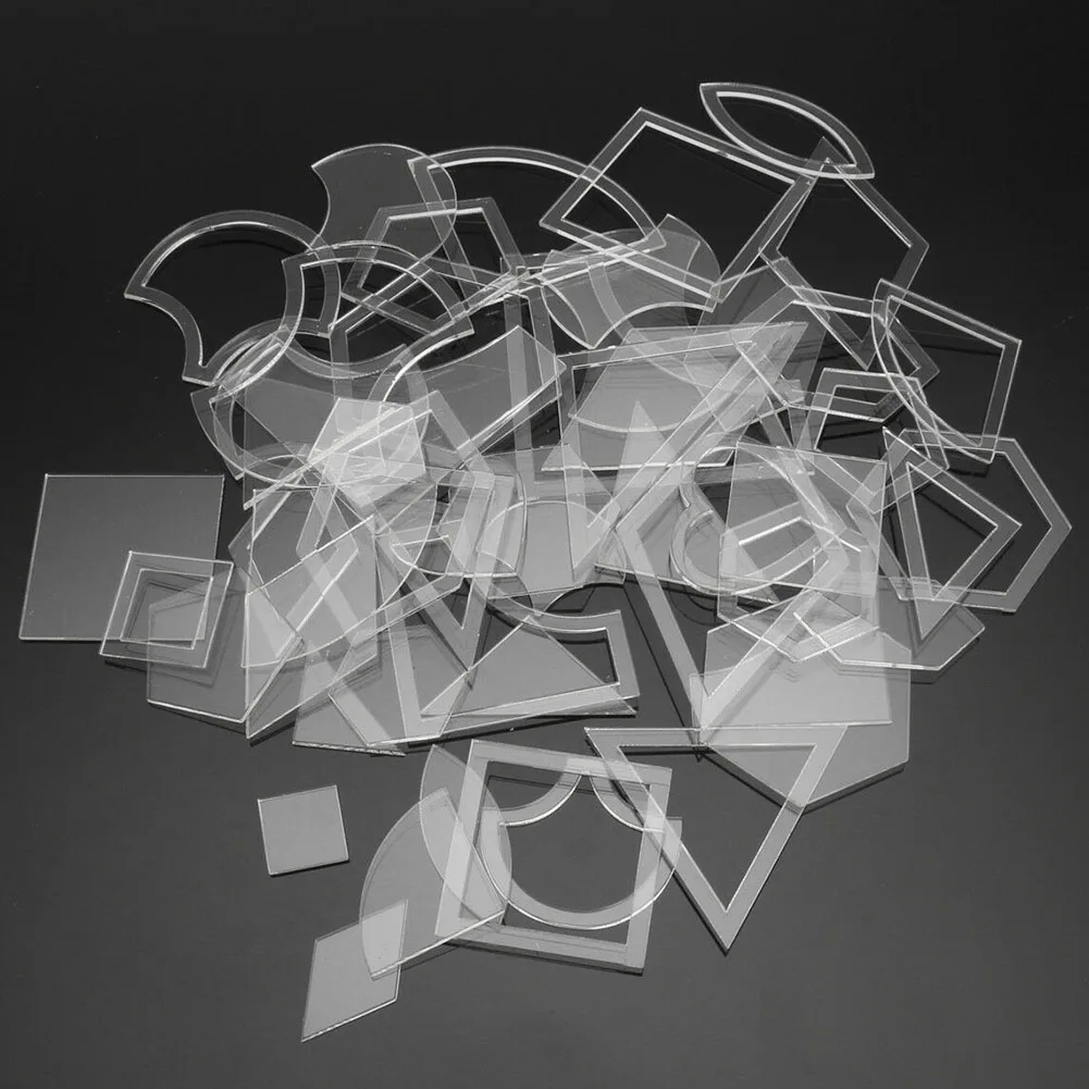 27 комплектов лоскутных шаблонов многоразовые инструменты для шитья рукоделия