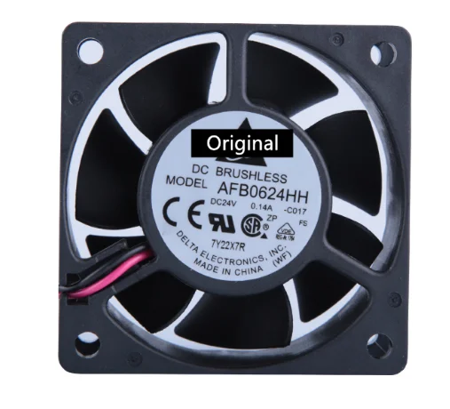 Оригинальный 100% рабочая AFB0624HH 6 см 60mm 24V 0.14A компьютерной периферии благодаря
