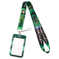 db951 sci fi movies lanyard keychain id card passport gym cell phone hanging rope decoration webbing strap key ring holder