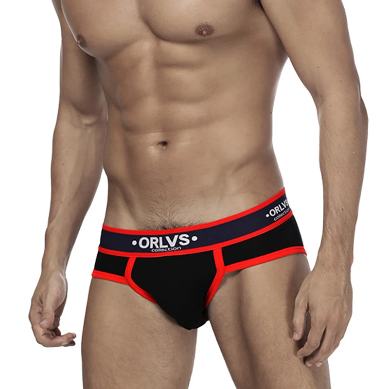 Мужские хлопковые трусы/Сетчатое Мужское нижнее белье дышащие мужские трусики u