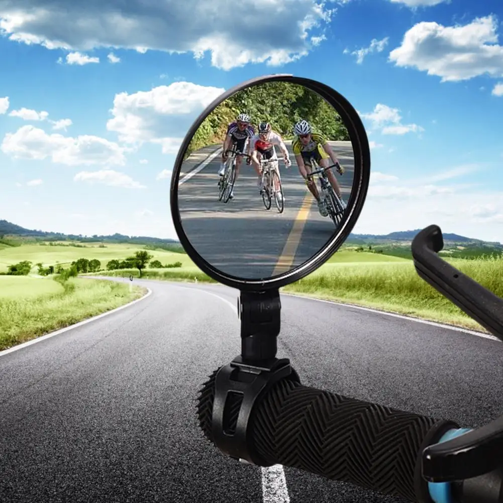 

Bicycle Rearview Mirrors Wide-angle Convex Mirror 360 Degrees Rotation MTB Cycling Rearview Mirrors Safety Rearview Mirror