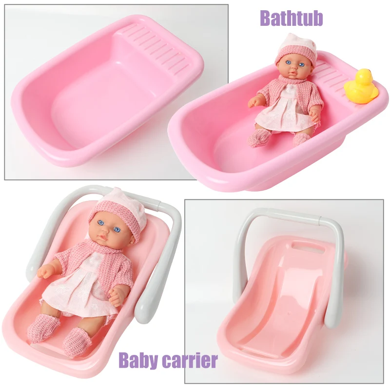 8 дюймов моделирование bebe reborn Silicone 20 см реалистичный новорожденный звук Детская