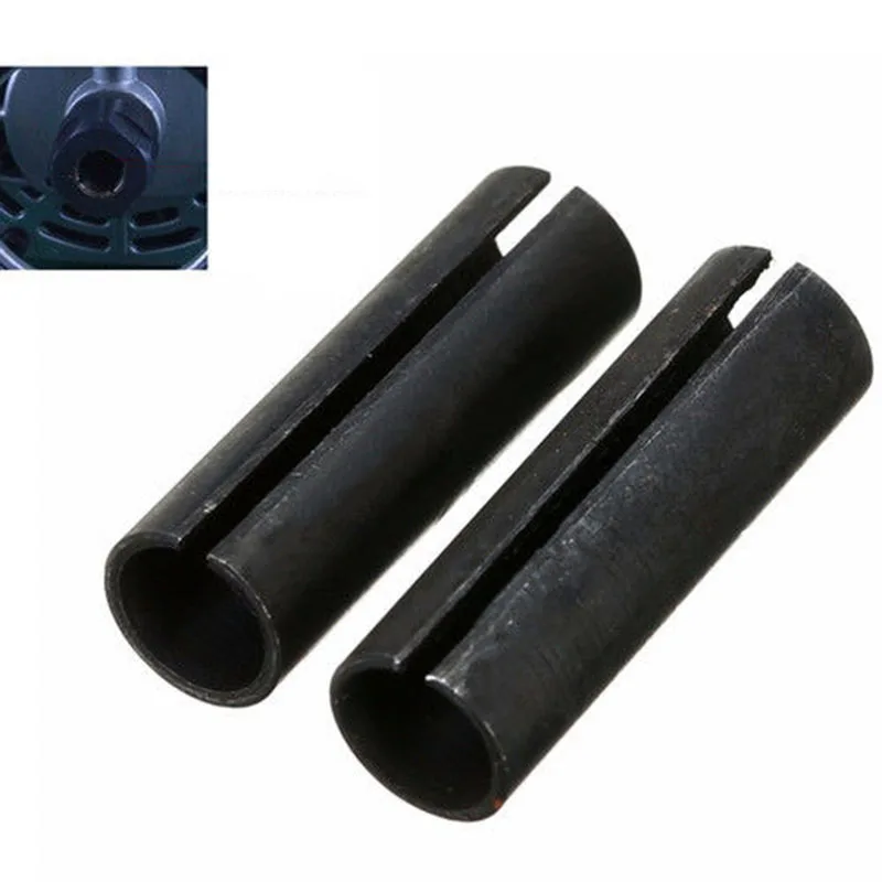 

2x Steel Power Collet Chuck Adapters CNC Tools Kit 8~6.35mm Outside Dia 1/4