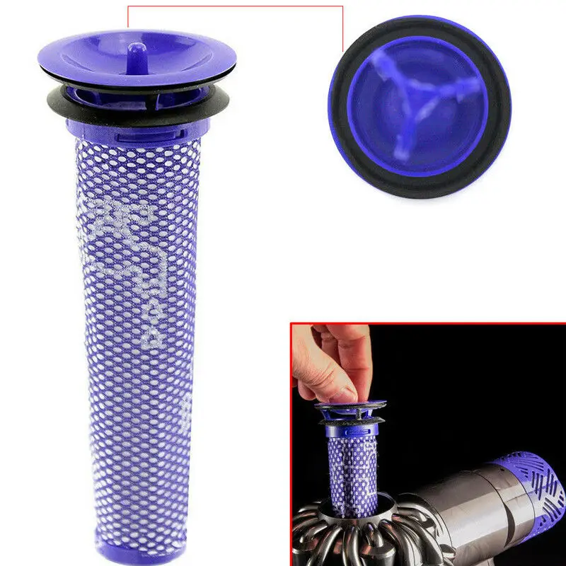 Моющийся предварительно МОТОРНЫЙ ФИЛЬТР для Dyson V6 V8 животных беспроводной ручной