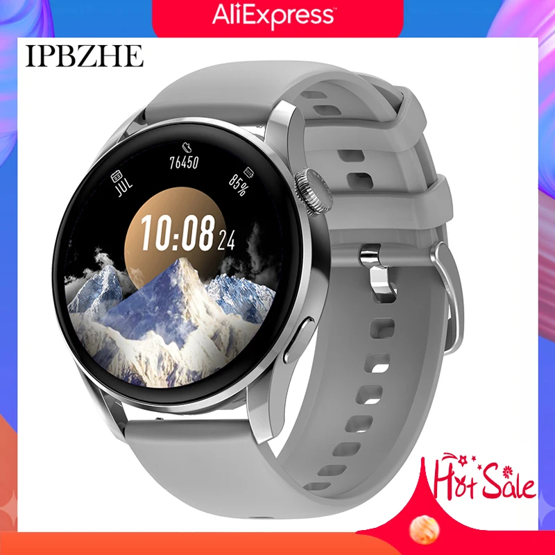 

Ipbzhe 2022 Smart Watch Women Bluetooth Call Android Heart Rate Sleep Smart Watch Men Music SmartWatch For Iphone HuaWei Samsung