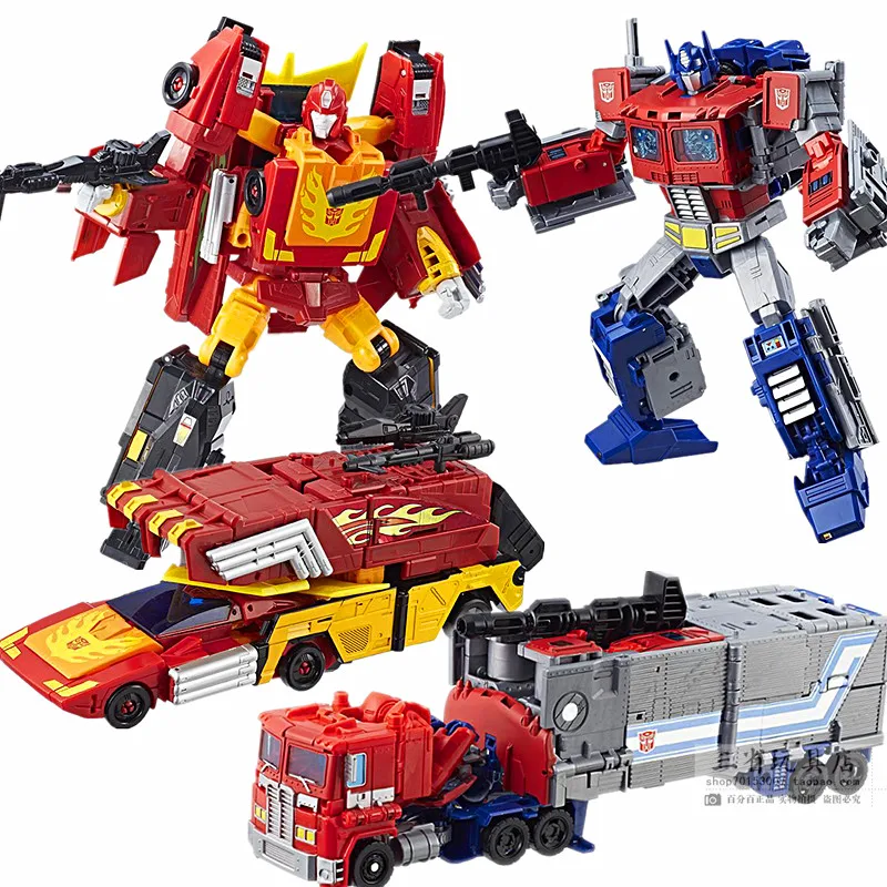 

TAKARA Transformers Action FigureTianyuan Power Divine Power Leader L-level Optimus Prime Six-sided Beast Deformation Model Toy