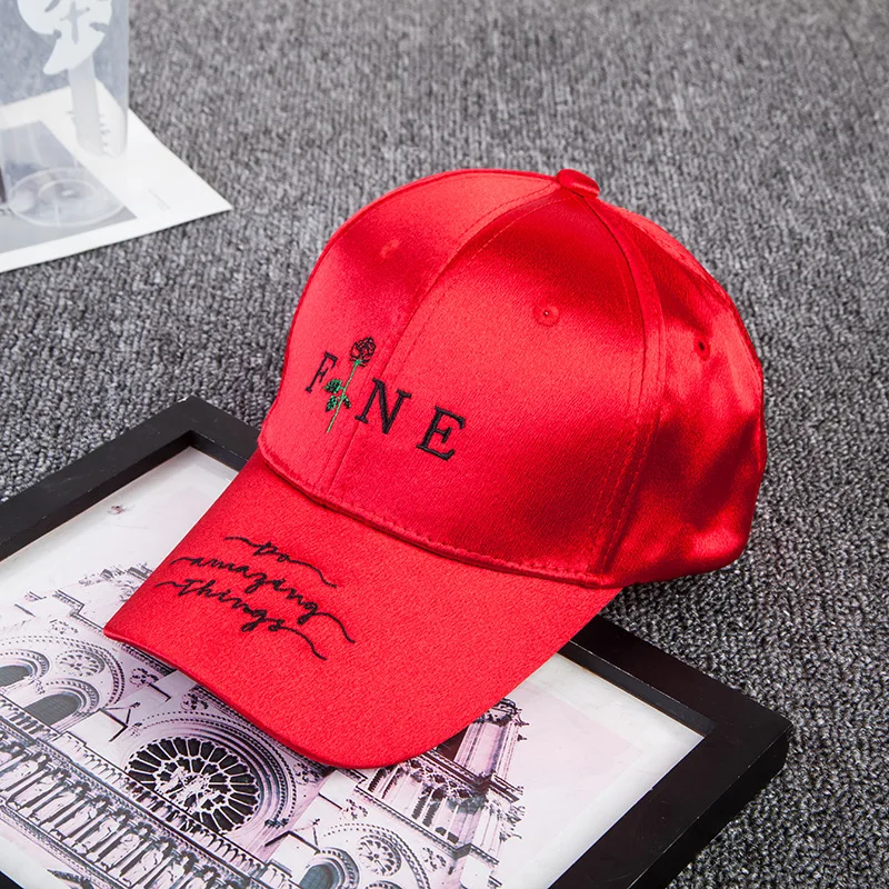 Рэпер DJ хип хоп бейсболка с вышивкой розы женские и мужские для мальчиков девочек