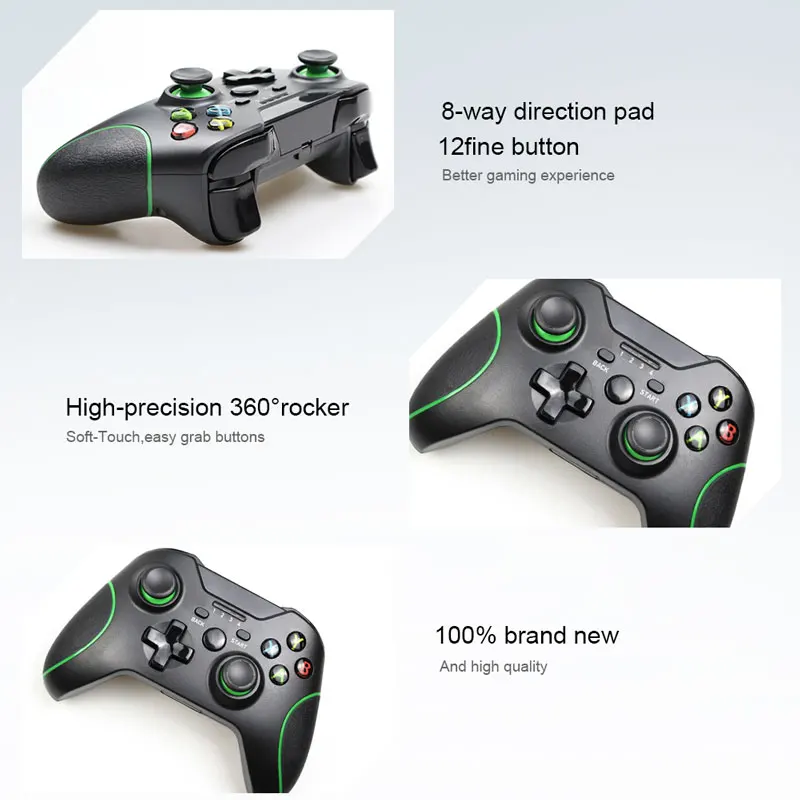 2,4G беспроводной контроллер для Xbox One консоль для ПК для Android геймпад для смартфона джойстик