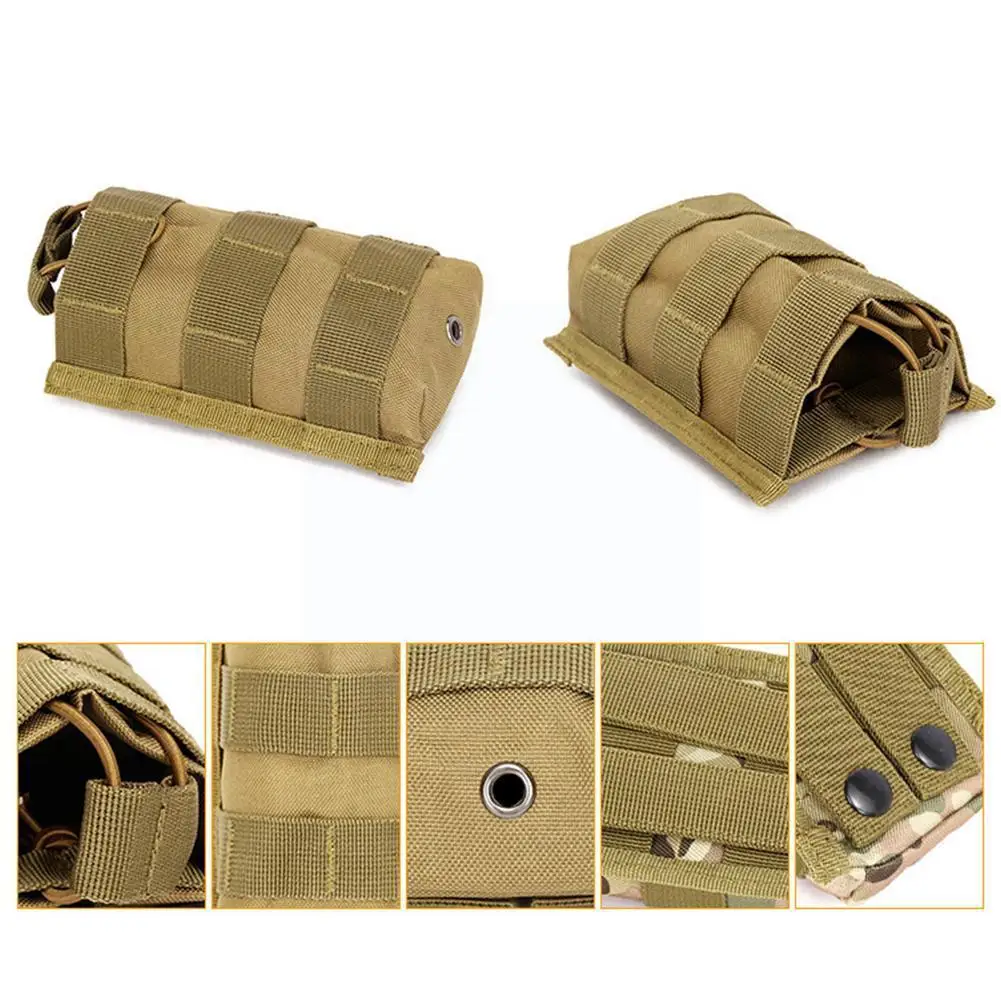 

Tactical For AK AR M4 AR15 Rifle Pistol Mag Pouch Hunting Shooting Airsoft Paintball Single Double Triple Magazine Pouches Y9A0