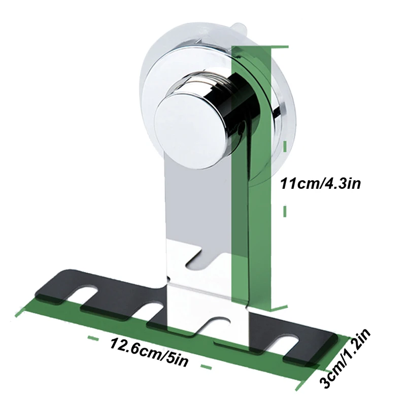 GOALONE Stainless Steel Toothbrush Holder Wall Mounted Suction Cup Mirror Reusable Bathroom Shower Accessories | Дом и сад