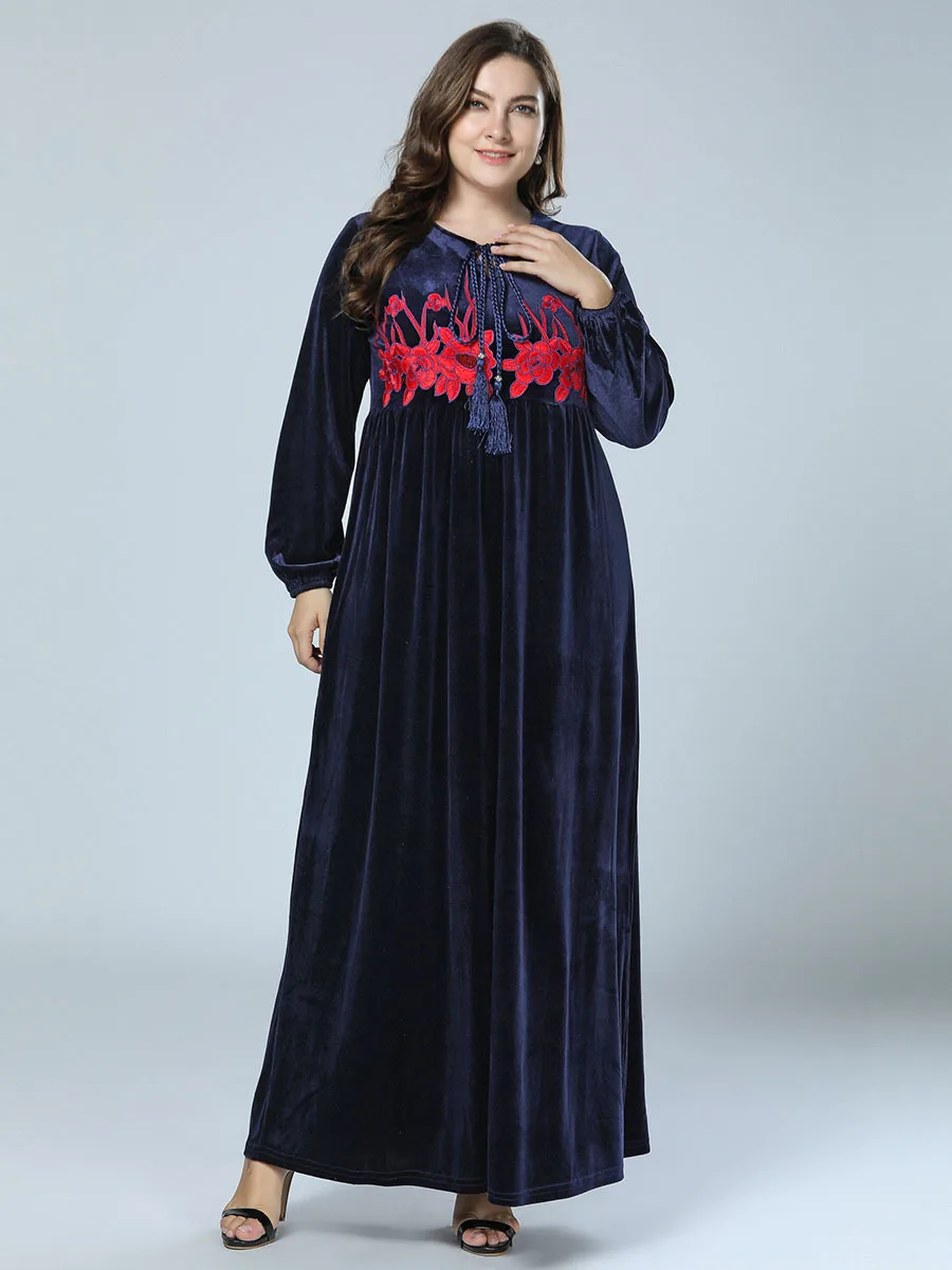 Марокканский кафтан Shake вышивка абайя для женщин корейский длинный участок