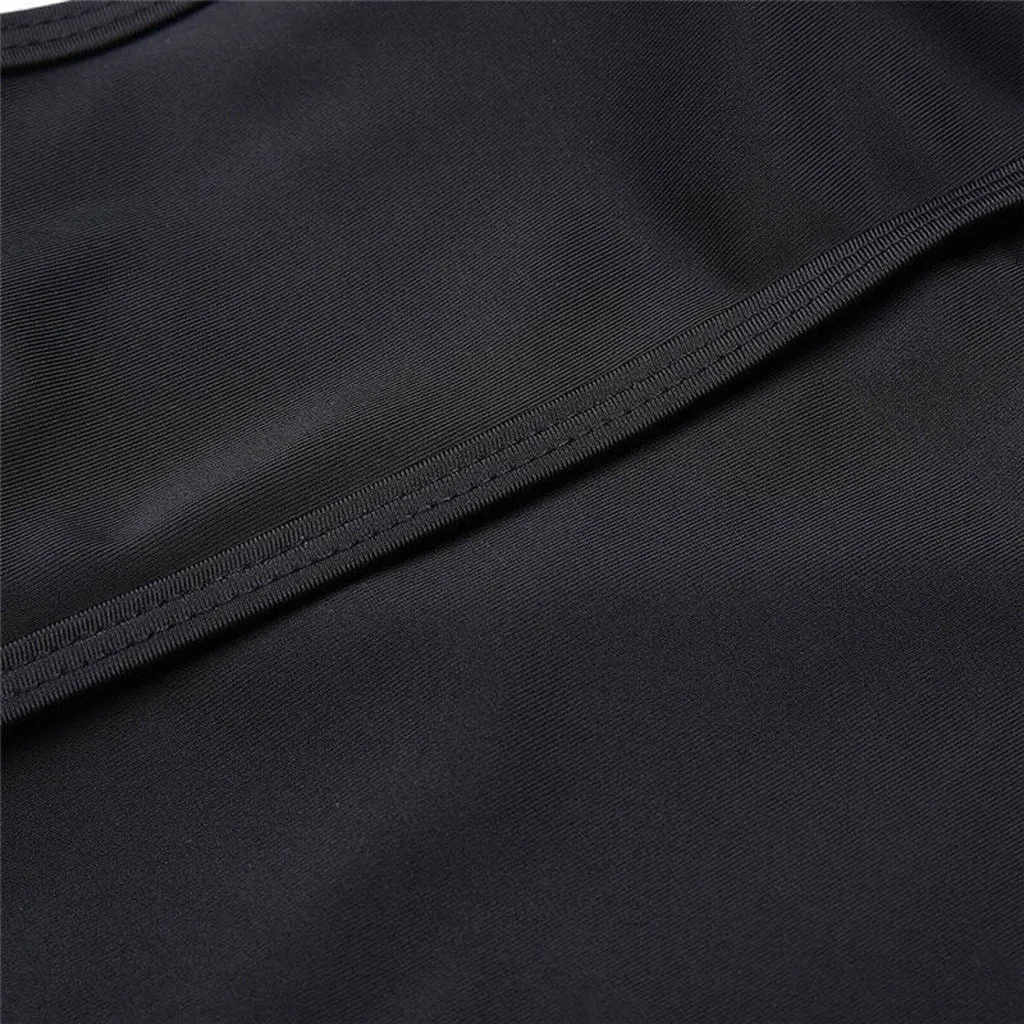 

Plus Size Swimwear 5xl Women Solid Tankini Set Classic Swimdress Slim Pad Removeable Swimsuit Skirt Bathing Suit A50