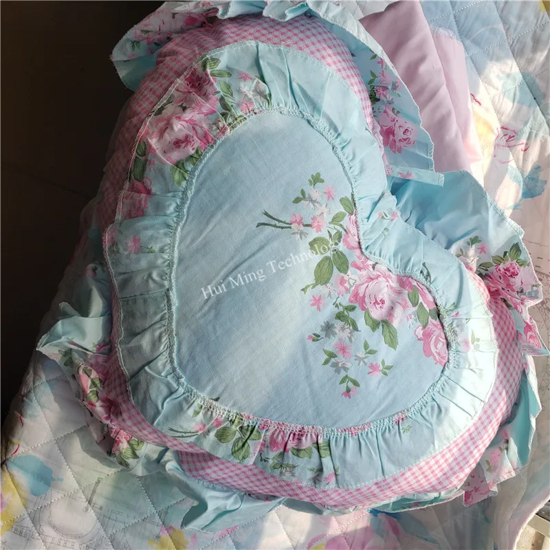 Корейская диванная подушка принцессы LMS кружевной чехол с изображением свежих