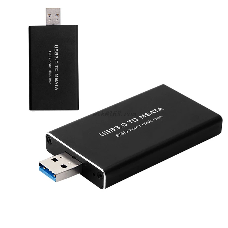 5 Гбит/с USB 3 0 mSATA корпус для USB3.0 мини интерфейс жесткого диска SATA адаптер M2 жесткий