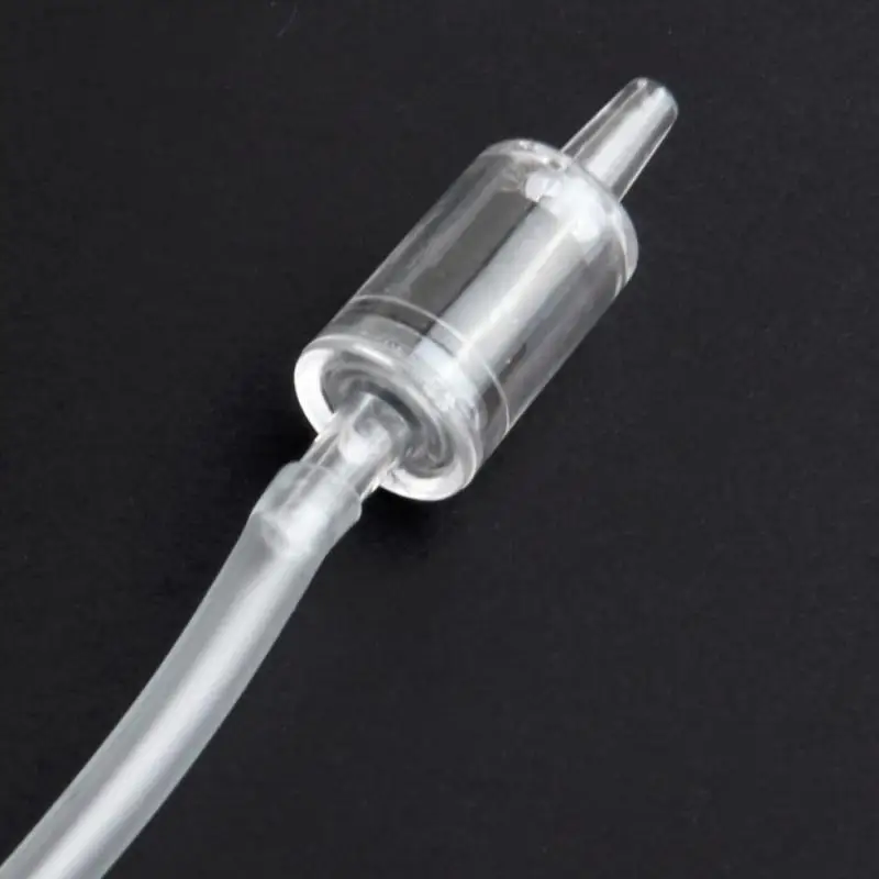 Лучшая цена аквариумные аксессуары 5 м воздушная трубка + 2 шт обратный клапан