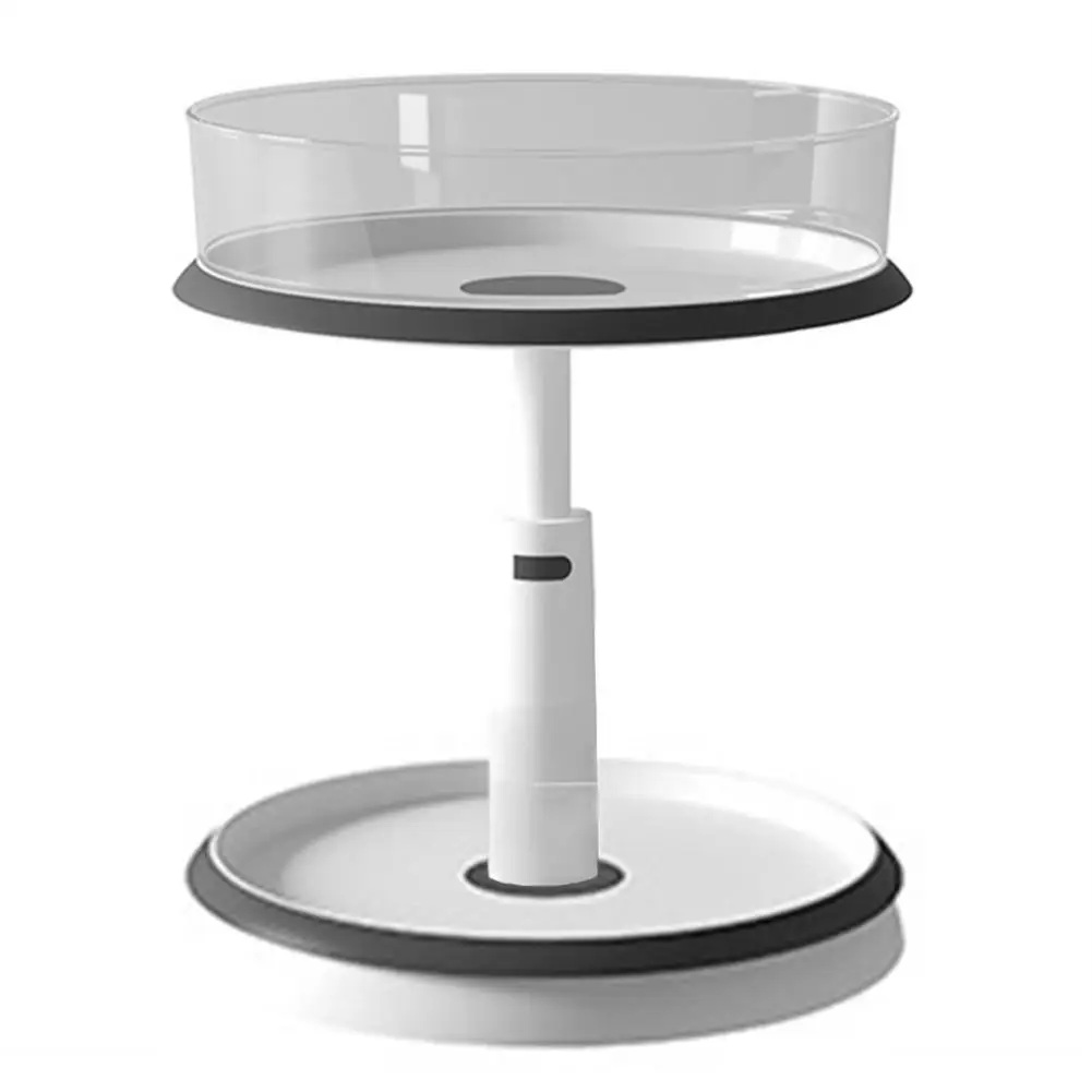 

Double Layers Rotating Seasoning Rack Kitchen Supplies Oil Salt Sauce Vinegar Storage Rack Kitchen Organizer Space Save 45a