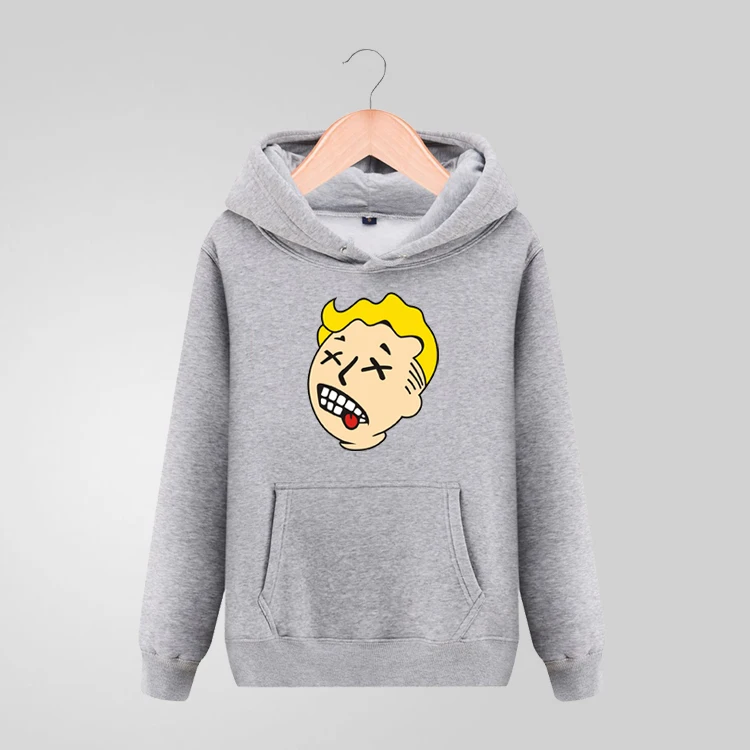 Женская и мужская толстовка с капюшоном принтом игры flout 4 pipboy Nuka cola модное пальто