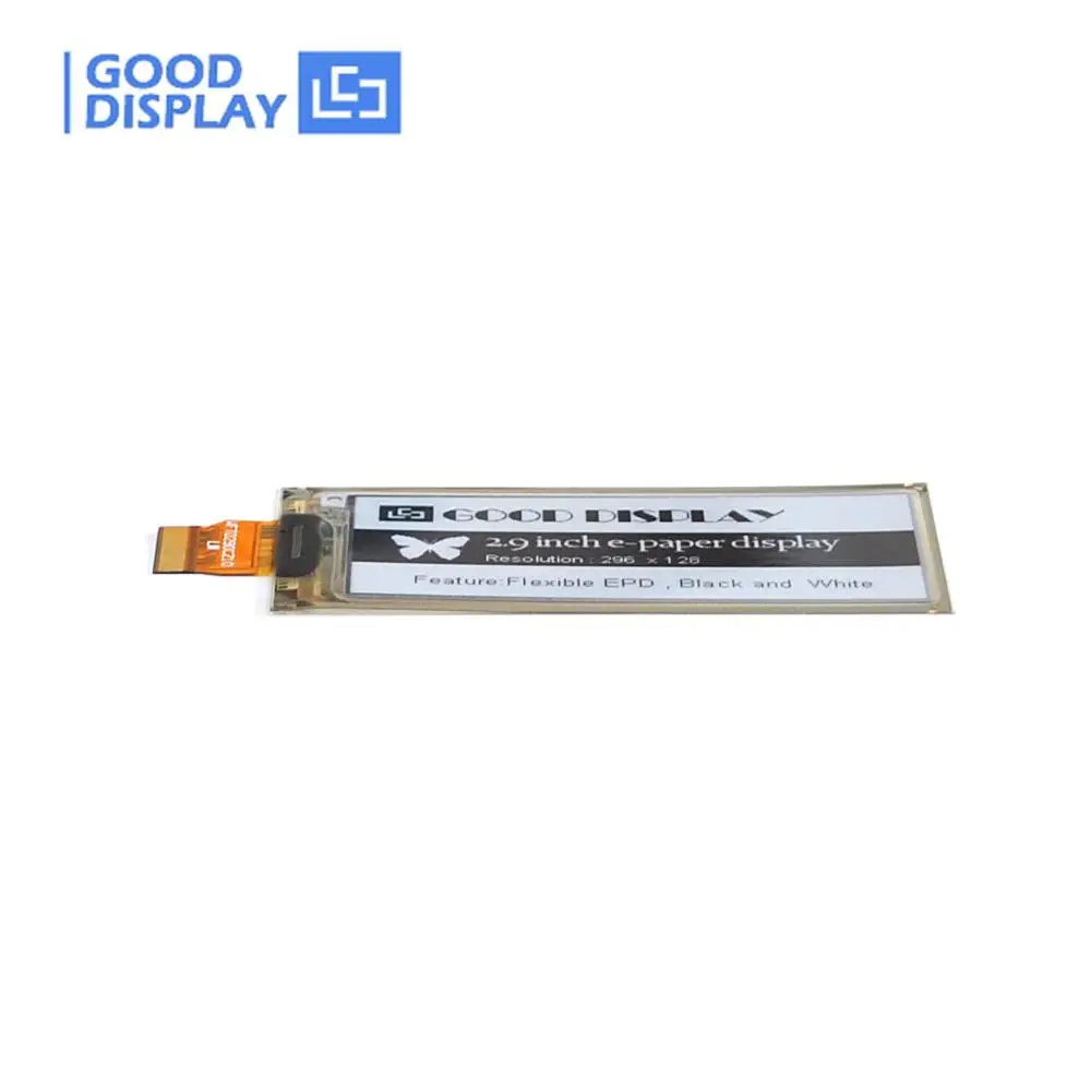 

2.9 Inch Flexible E-Ink Display With Adapter Board