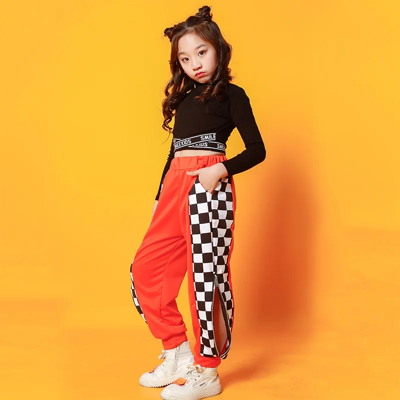 42 детская одежда в стиле хип хоп детский танцевальный костюм для девочек