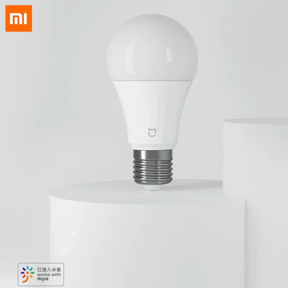 Светодиодная лампа Xiaomi Mijia умное управление через сеть Bluetooth с регулировкой