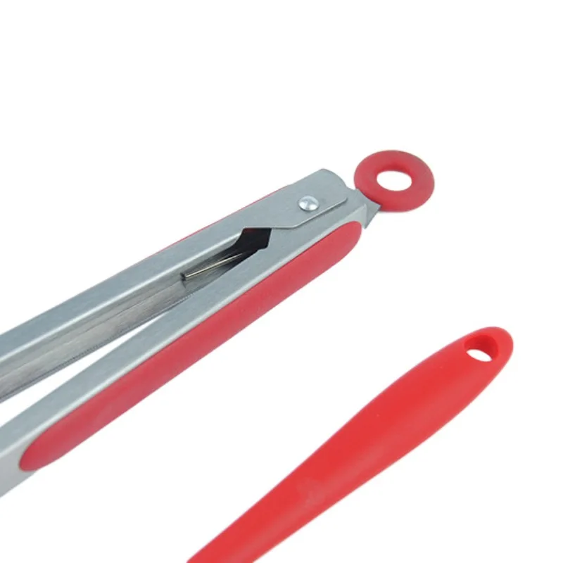 

High temperature resistant silicone clip food clip fried steak barbecue clip bread clip cake clip barbecue clip