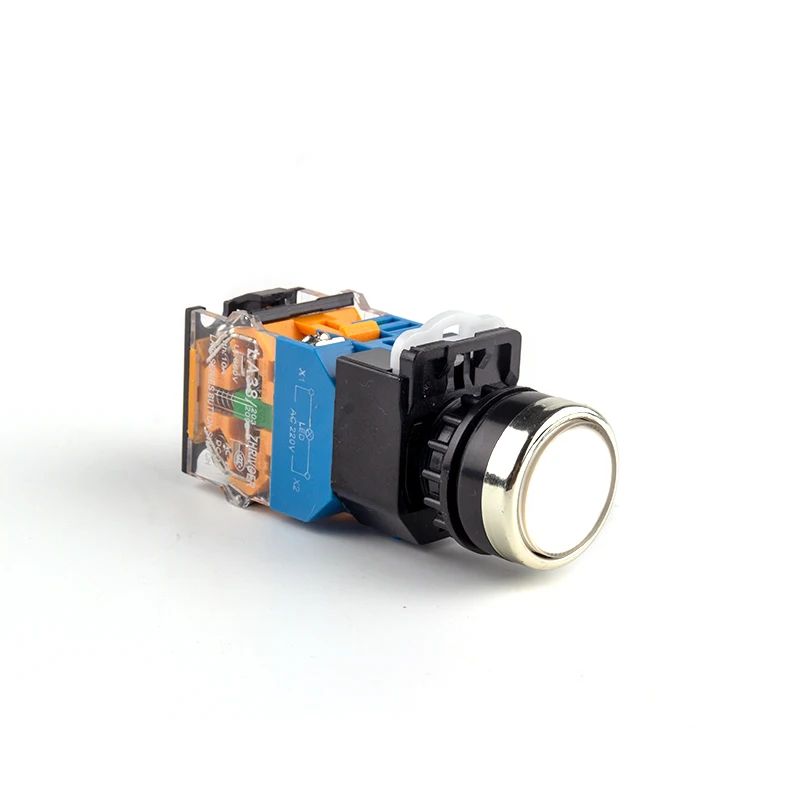 

22 мм LA38-11D/11DS кнопочный переключатель со светильник кой, самоблокирующийся/фиксирующийся/самосброс/Мгновенный 12 В 24 в 36 в 48 в 110 В 220 В 380 В