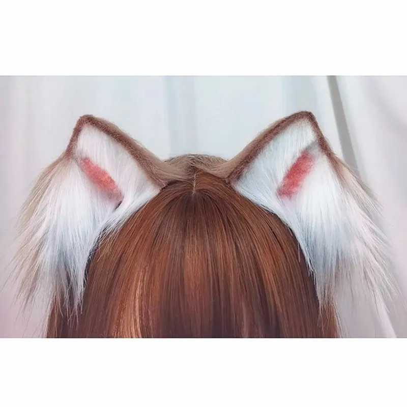 

The Cat Ears Lolita Animal Ears Hair Band Harajuku Lovely Cosplay Lolita Head Trim Clip Kc Express Gothic Ears Cute Furry Ears