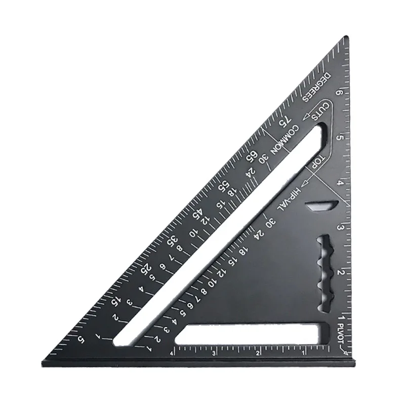 Горячая Распродажа угловой транспортир из алюминиевого сплава 7 дюймов набор