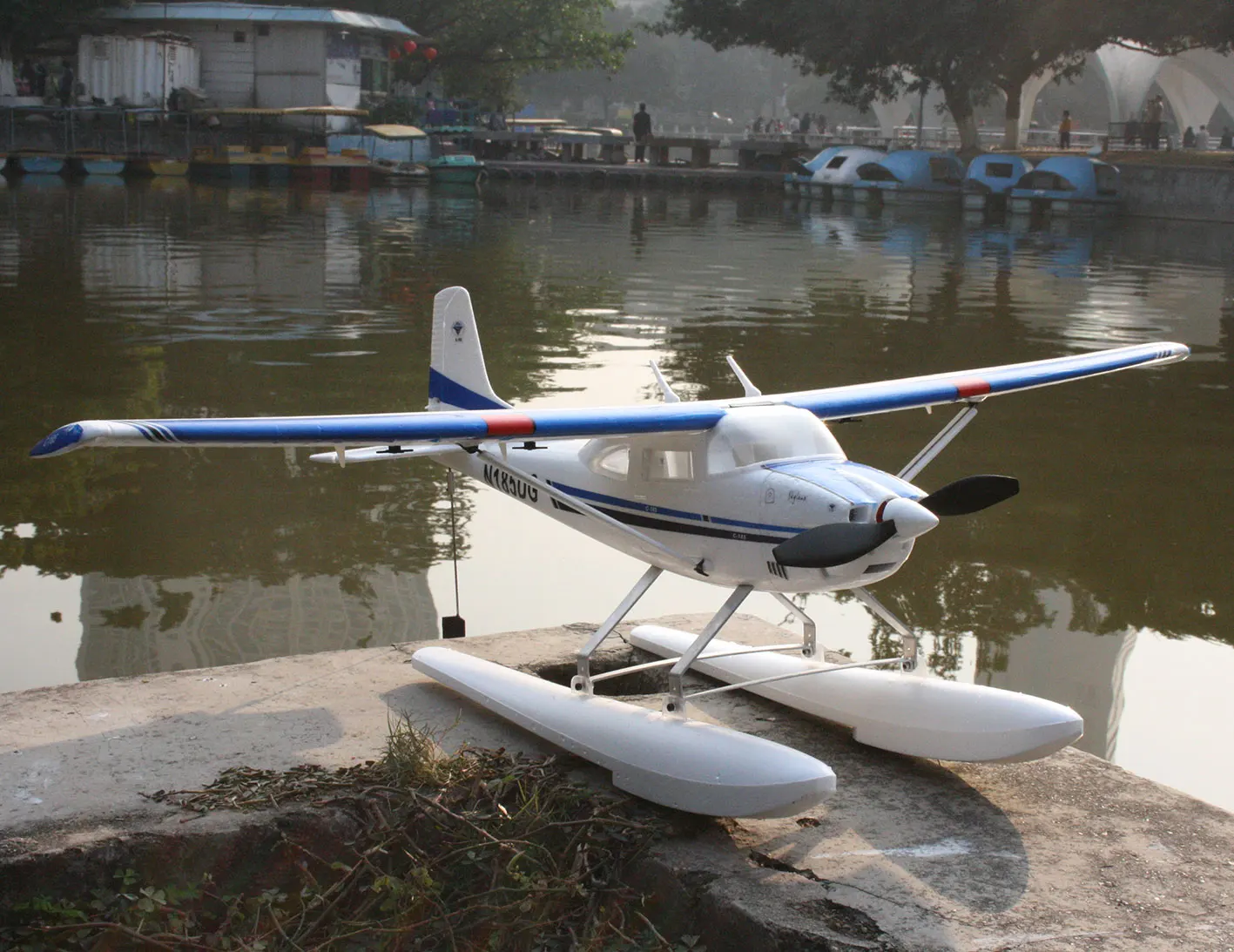 Мини-батарея Cessna 185 RTF 6-канальная с функцией откидной крышки EPO 928 мм Гидроплан 2812