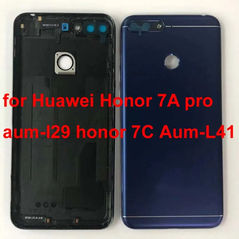 Задняя стеклянная крышка для Huawei Honor 7A pro aum l29 honor 7C задняя батарейного отсека