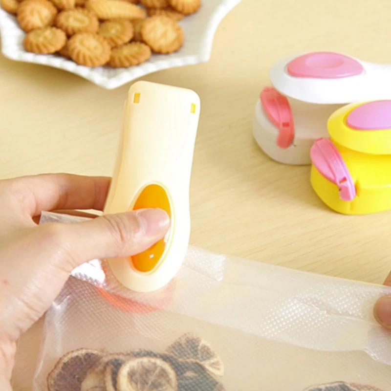Portable Home Hand Pressure Heat Mini Sealer Plastic Bag Food Packing Equipment Handheld Multifunction Easy Operation