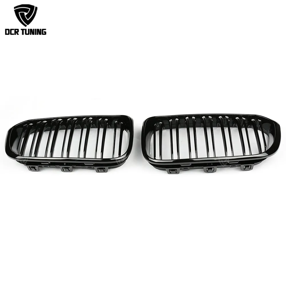 Решетка с двумя планками и шрифтом для BMW 1 серии F20 F21 116i 118i 125i M135i 2015 - UP Пластиковая