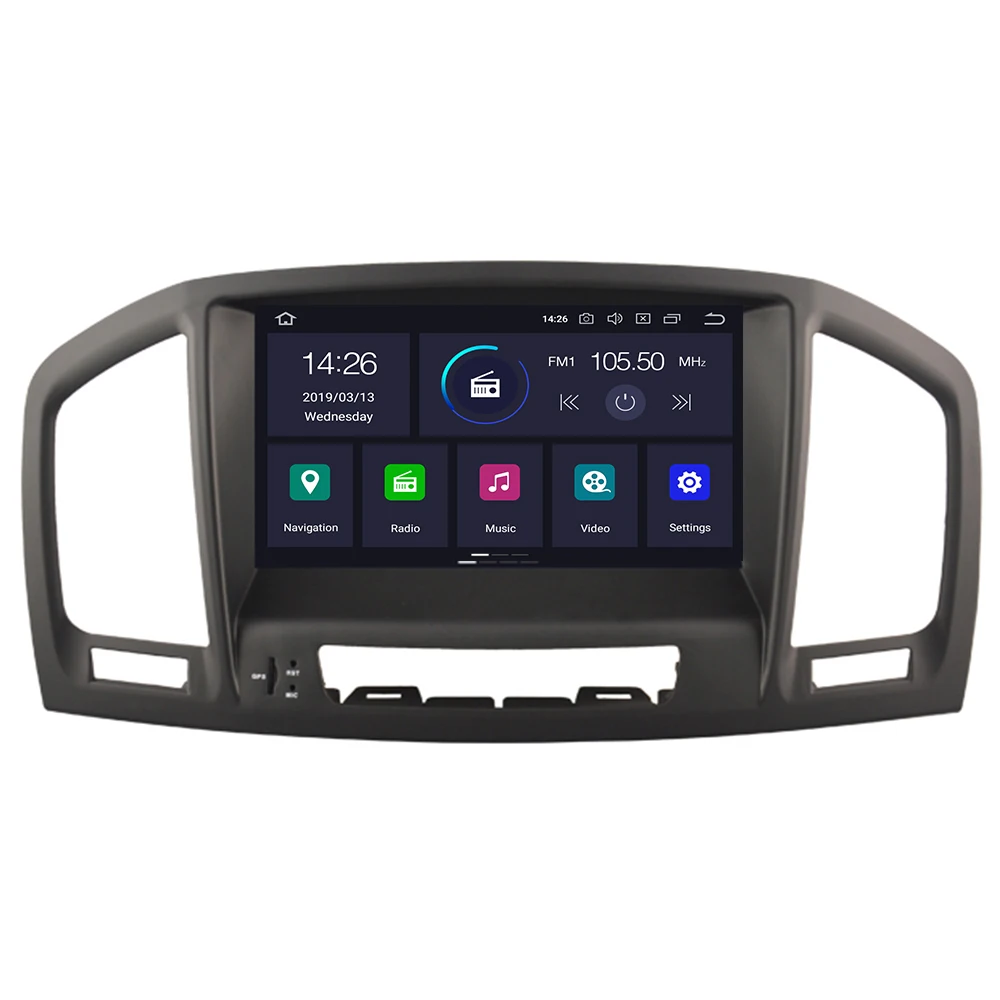 Android 10 Восьмиядерный (восемь ядер) PX5 автомобильный dvd плеер для OPEL INSIGNIA (2008 2011) IPS GPS