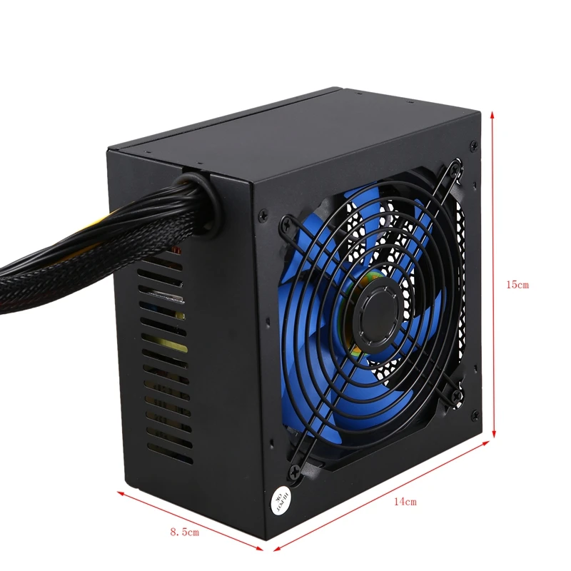 

300W Desktop with 6P Single Display Quad-Core Dual-Core Silent Large Fan Power Supply