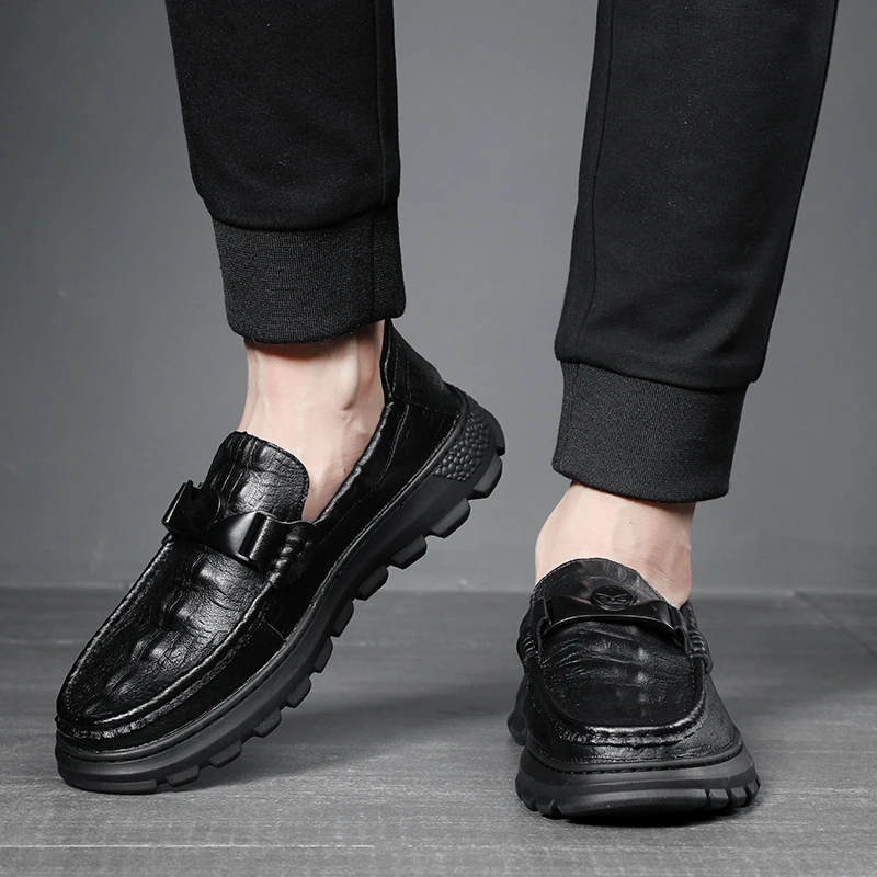 

Кожаные туфли мужские модели весна-осень 2021 мужские деловые мужские модные дышащие повседневные туфли на мягкой подошве в британском стиле