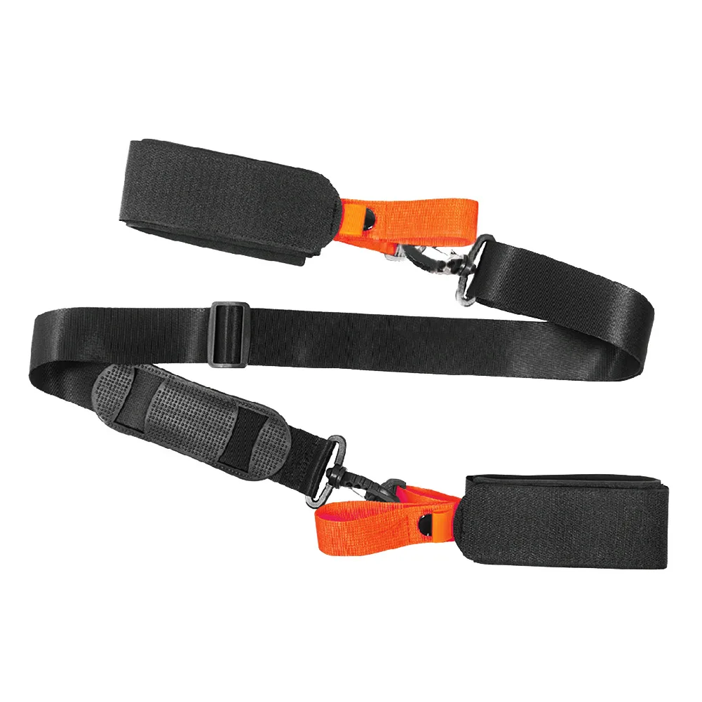 

Ski Strap With Bandages Fixed Skiing Adjustable Shoulder Carrier Reduce Wear Nylon Portable Universal Adults Kids Practical