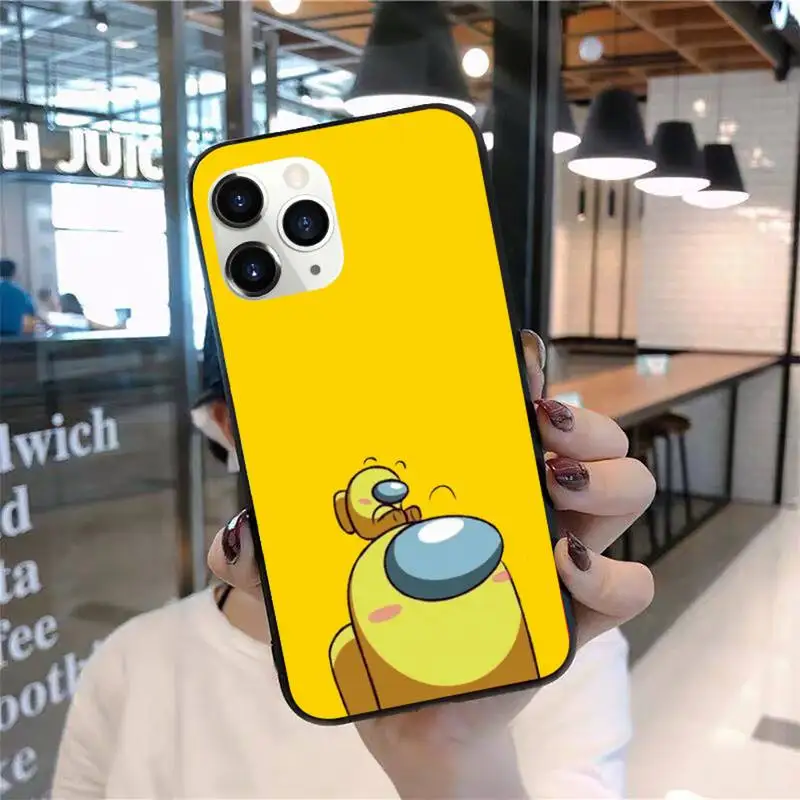 

Hot Game Us Among Phone Case for iPhone 11 12 mini pro XS MAX 8 7 6 6S Plus X 5S SE 2020 XR