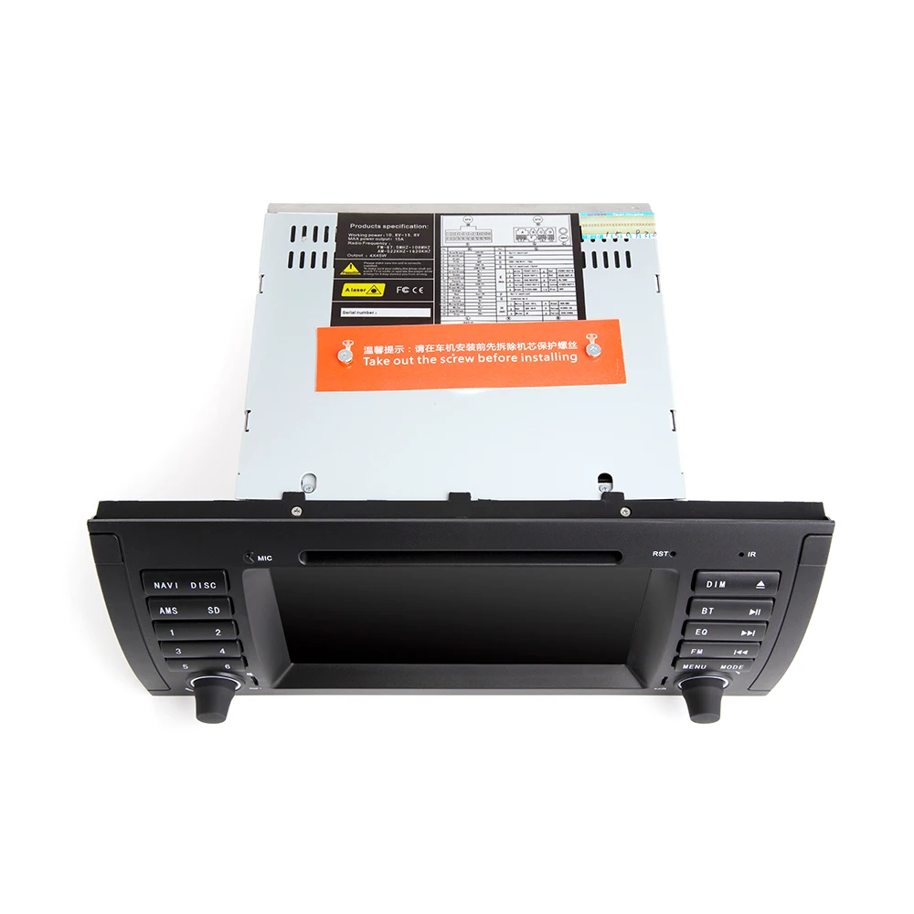 Qcta Core 1 din Android 9 автомобильный стерео DVD плеер для BMW X5 E53 E39 Мультимедиа GPS Навигация