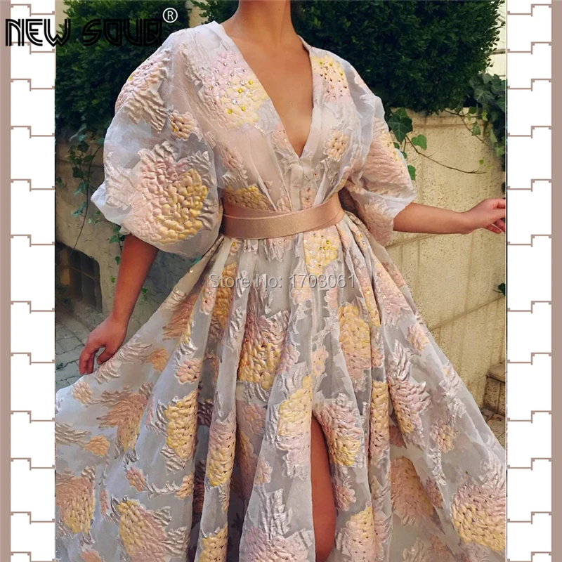 Вечерние платья с высоким разрезом вечерние 2019 года новое модное платье для