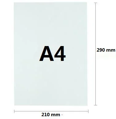 Size 210*290mm Transparent Ultrathin Double Sided Tape Sheets 5/10/50 - You Choose Quantity | Канцтовары для офиса и дома