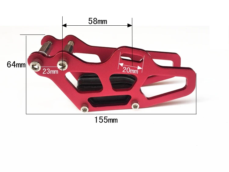 

Vehemo Motorcycle Chain Guide Guard Slider For Honda CR CRF 125 250 450R Off-Road Motocross Ornaments and Mouldings