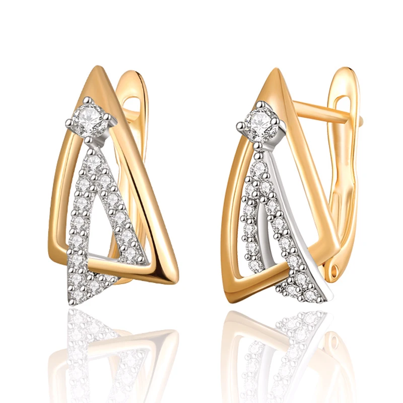 Женские серьги с драгоценным камнем высокого качества|Серьги-гвоздики| |