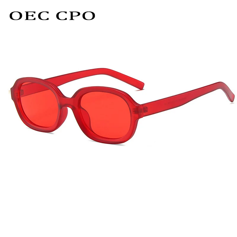 OEC CPO модные квадратные солнцезащитные очки для женщин и мужчин винтажный